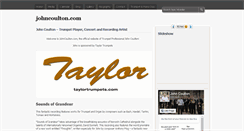 Desktop Screenshot of johncoulton.com